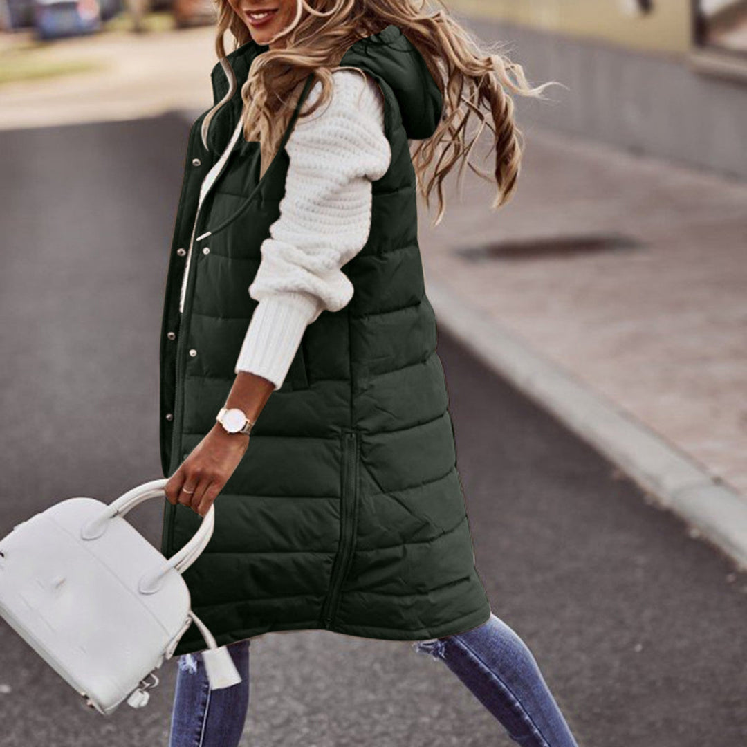 Wednesday | Gilet long chaud pour l’hiver pour femme