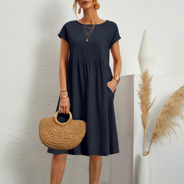 Emrie | Robe décontractée d'été ample avec tissu respirant pour femmes