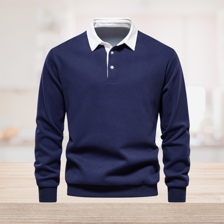 Roen | Polo Pull avec Col Classique pour Hommes