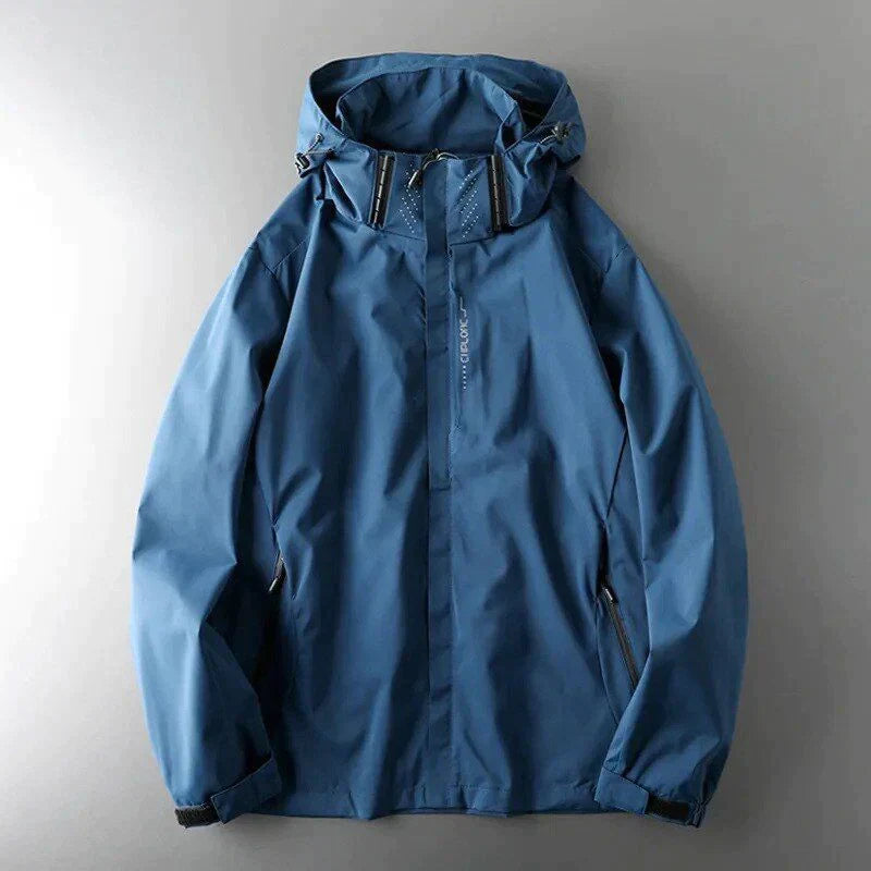 Dustin | Veste coupe-vent d’hiver imperméable à capuche pour homme