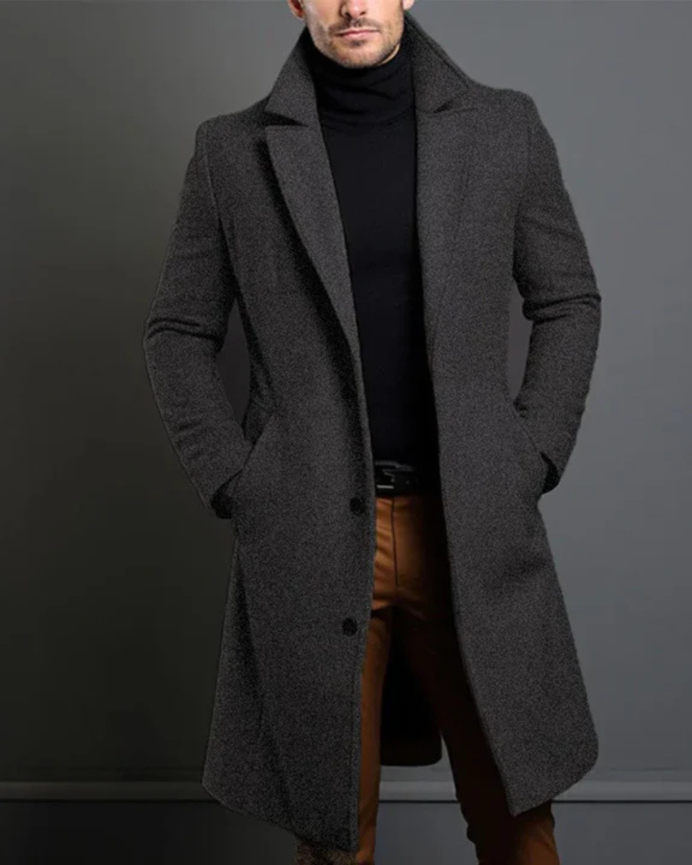 Masen | Manteau Trench à Finition Luxueuse pour Homme