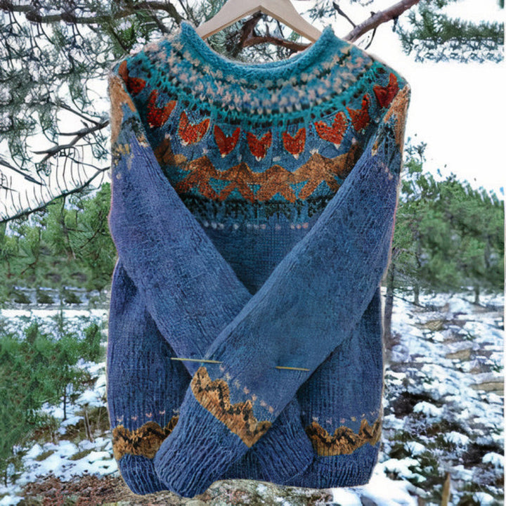 Ian | Pull vintage confortable pour femmes