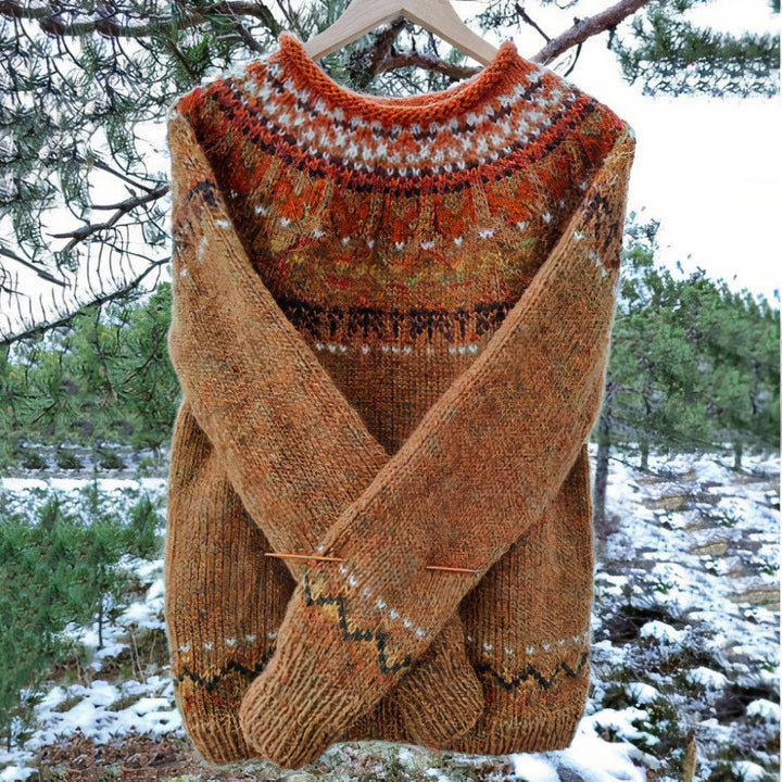 Ian | Pull vintage confortable pour femmes