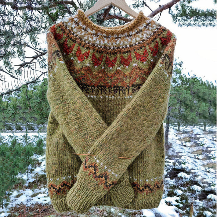 Ian | Pull vintage confortable pour femmes
