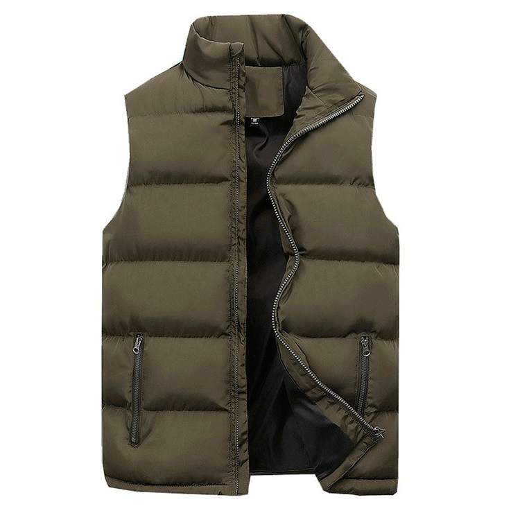 Levent | Gilet d'hiver avec fermeture éclair pour hommes