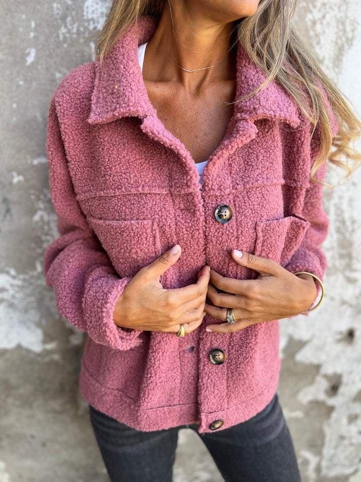Skylah | Veste Douillette en Peluche pour Femmes