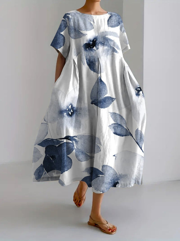 Pepper | Robe décontractée à imprimé floral avec coupe ample pour femmes
