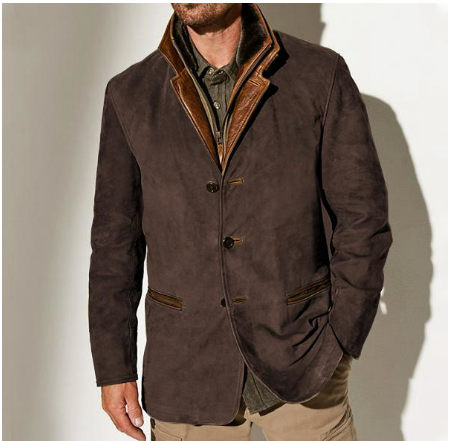 Gavin | Veste vintage à boutons avec poches pour homme