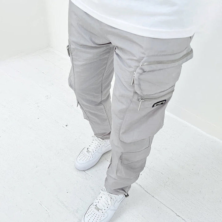 Mikah | Pantalon Cargo Classique pour Hommes avec Poches Pratiques