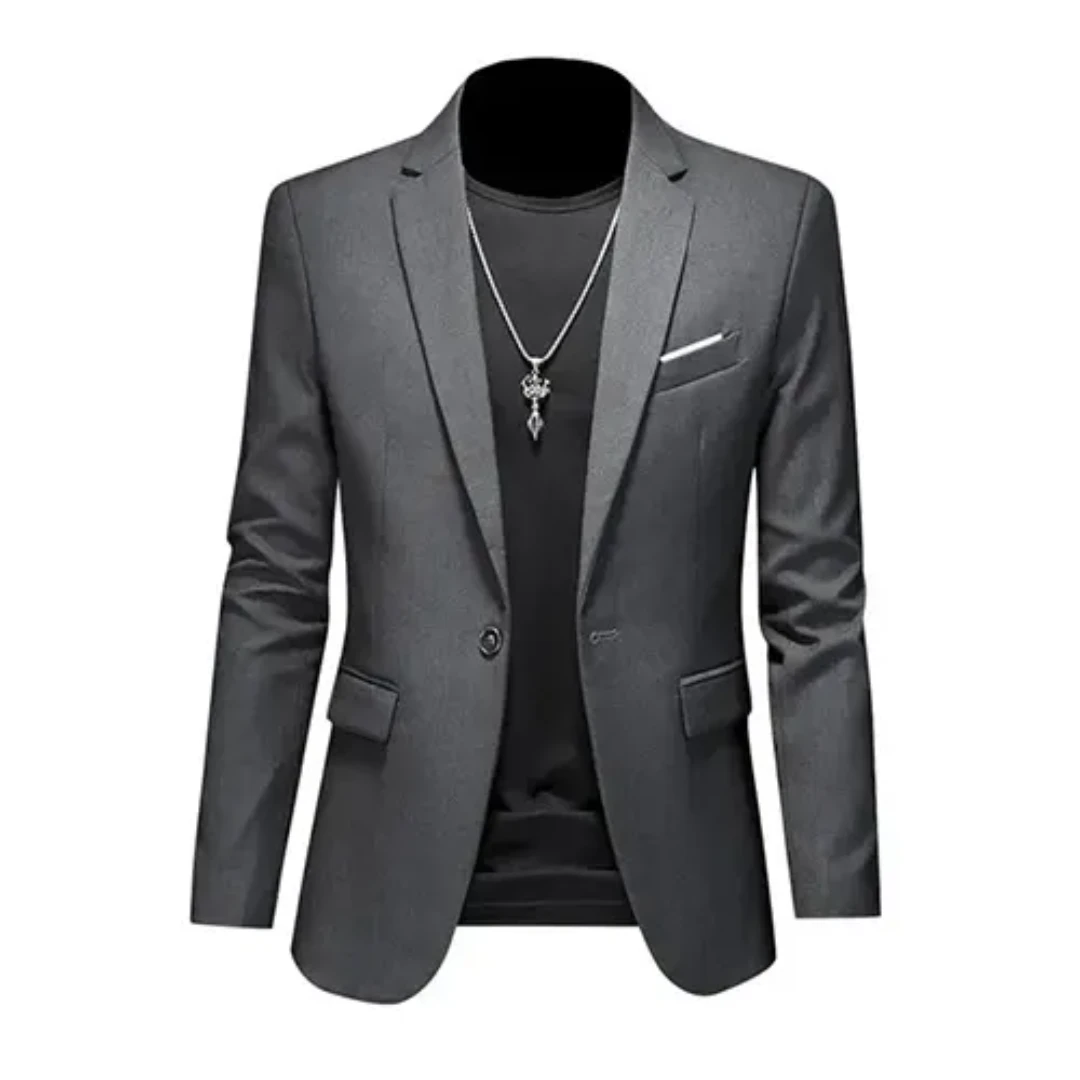Niklaus | Manteau Blazer Classique à Manches Longues pour Homme