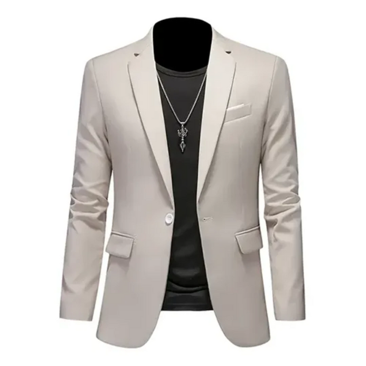 Niklaus | Manteau Blazer Classique à Manches Longues pour Homme