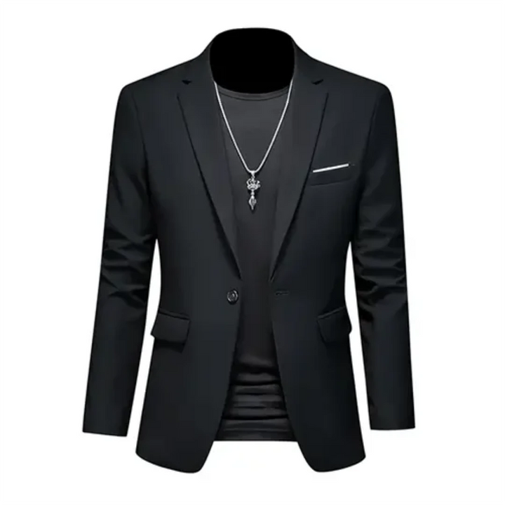 Niklaus | Manteau Blazer Classique à Manches Longues pour Homme