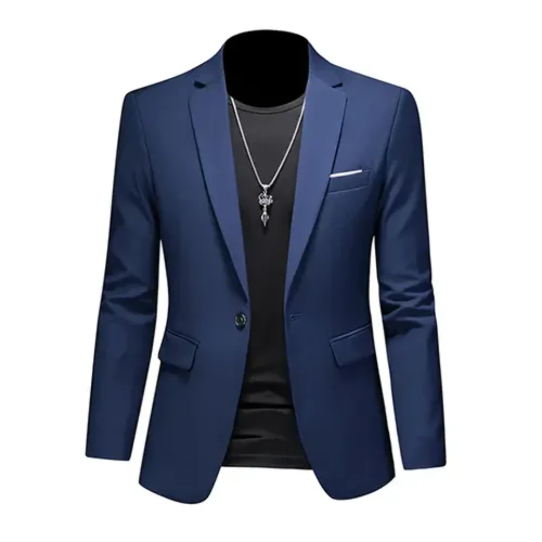 Niklaus | Manteau Blazer Classique à Manches Longues pour Homme