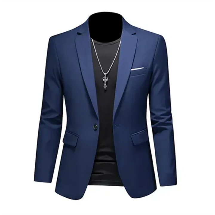 Niklaus | Manteau Blazer Classique à Manches Longues pour Homme