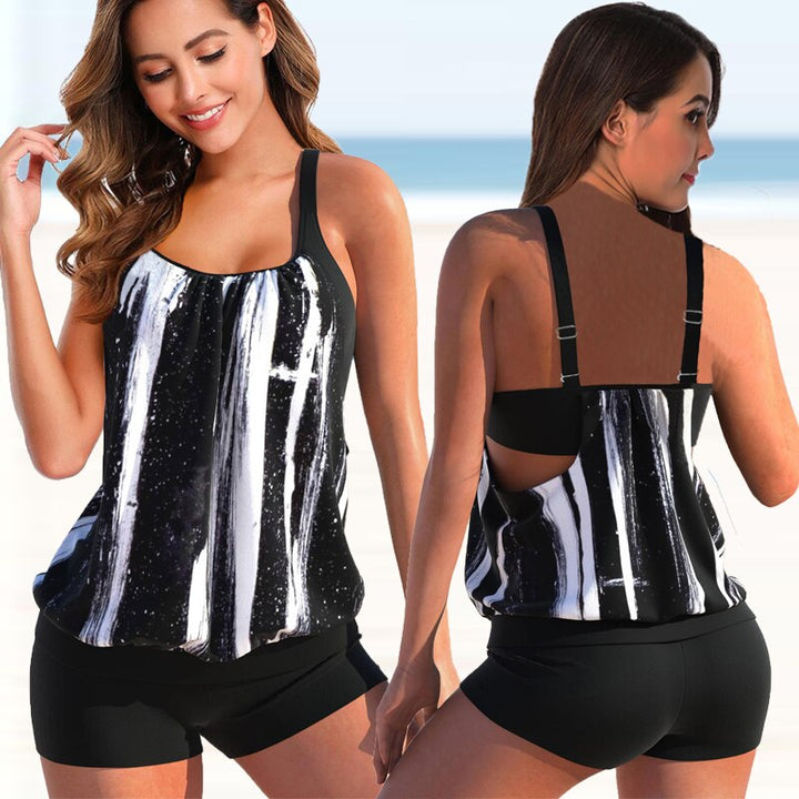 Liana | Tankini Deux-Tons pour Femmes