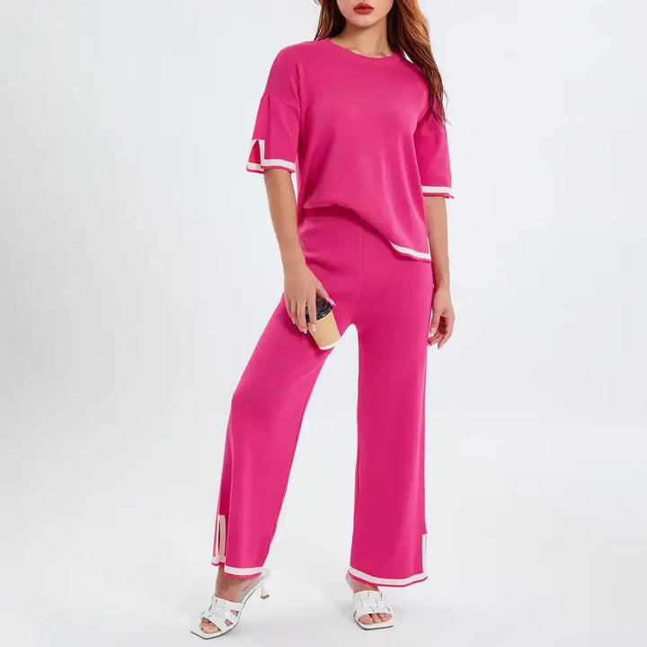 Haylie | Ensemble Lounge en Tricot Douillet avec Confort Moelleux pour Femmes