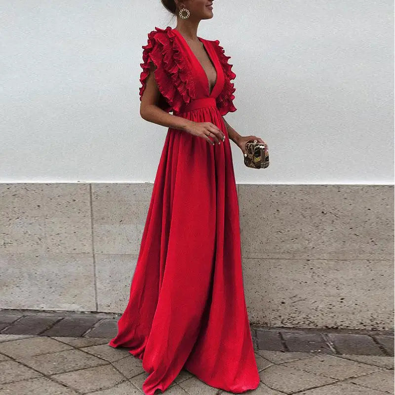 Oona | Robe de soirée longue maxi pour femme