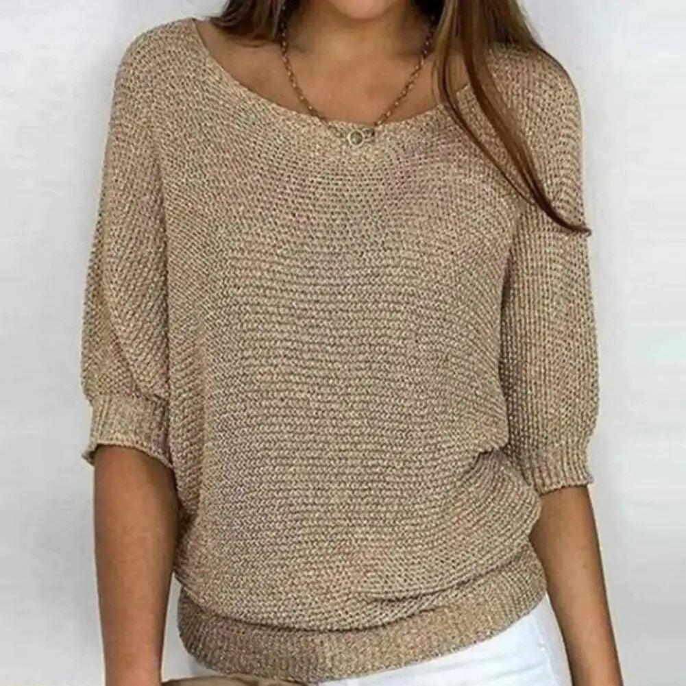 Aveline | Pull en maille à manches pour femmes