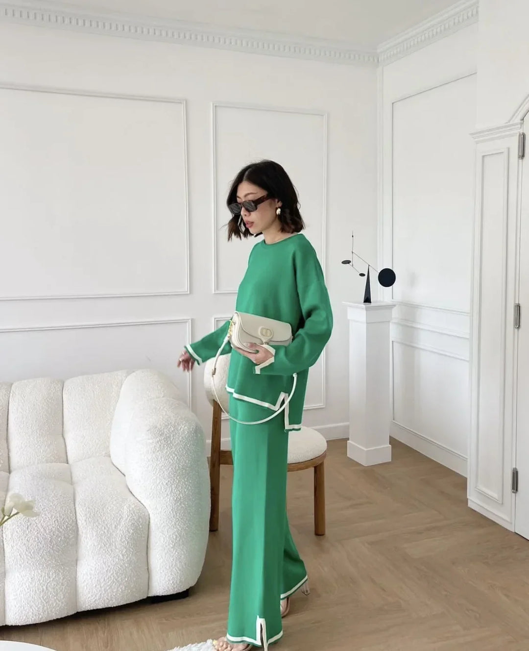 Haylie | Ensemble Lounge en Tricot Douillet avec Confort Moelleux pour Femmes