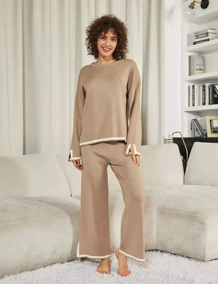 Haylie | Ensemble Lounge en Tricot Douillet avec Confort Moelleux pour Femmes