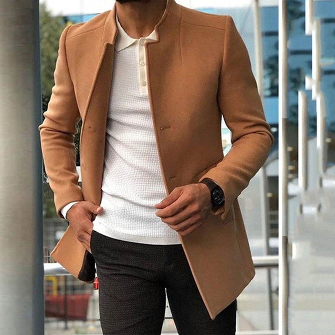 Sami | Manteau Formelle pour Hommes avec Élégance Intemporelle