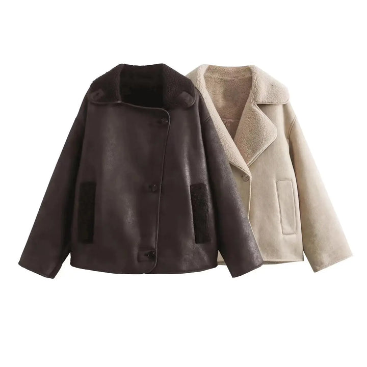 Loretta | Veste luxueuse au style chaud pour femme