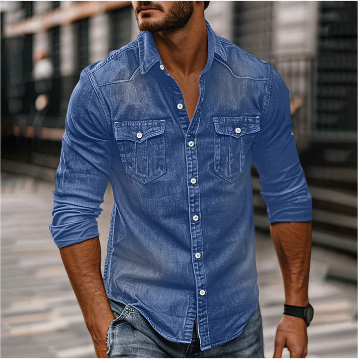 Hans | Chemise classique avec poches poitrine pour hommes