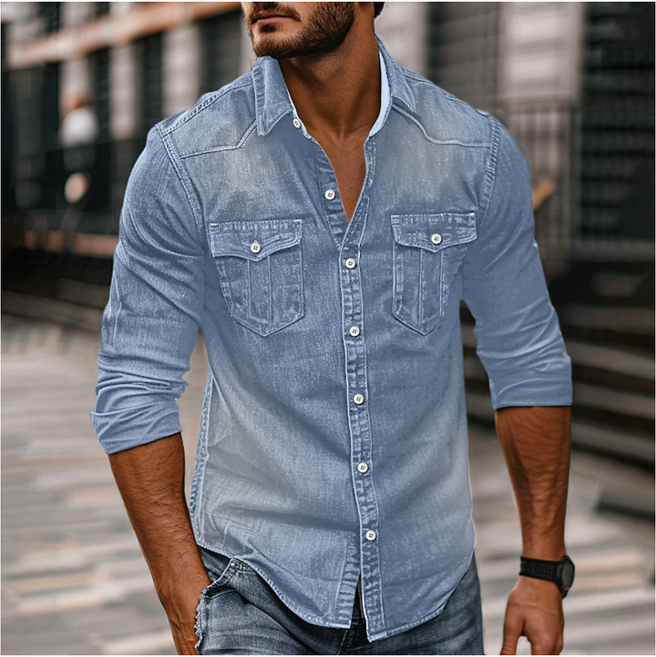 Hans | Chemise classique avec poches poitrine pour hommes
