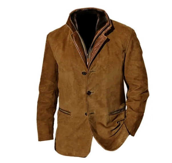 Gavin | Veste vintage à boutons avec poches pour homme