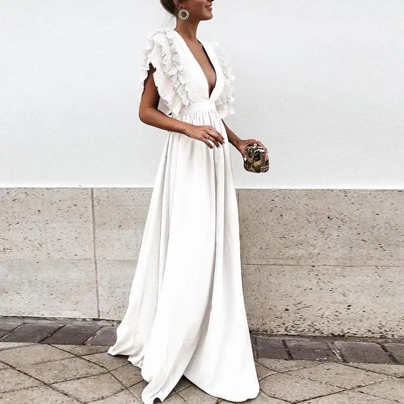 Oona | Robe de soirée longue maxi pour femme