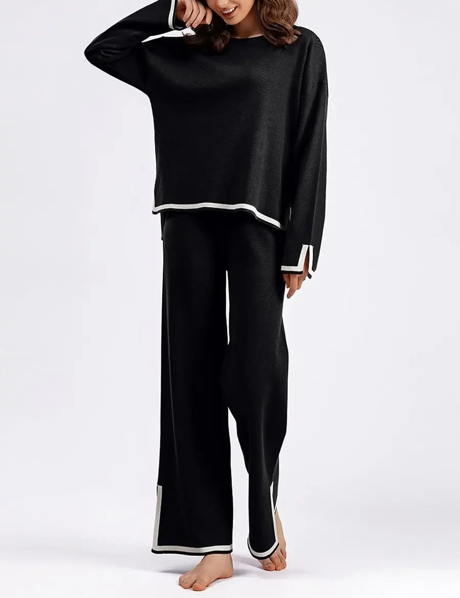Haylie | Ensemble Lounge en Tricot Douillet avec Confort Moelleux pour Femmes