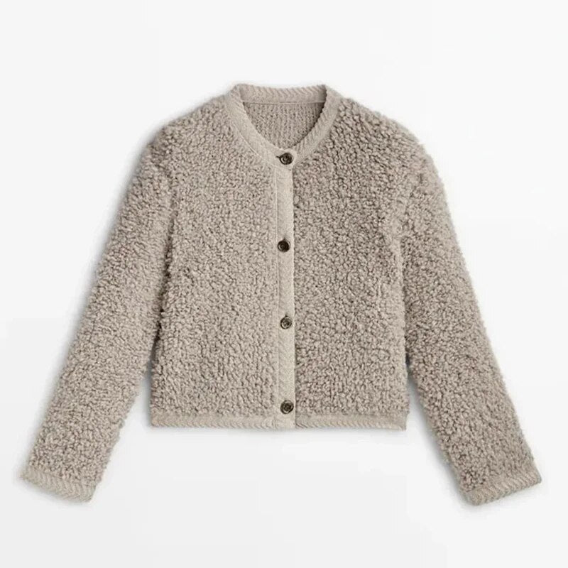 Veda | Manteau en peluche élégant et tendance pour femme