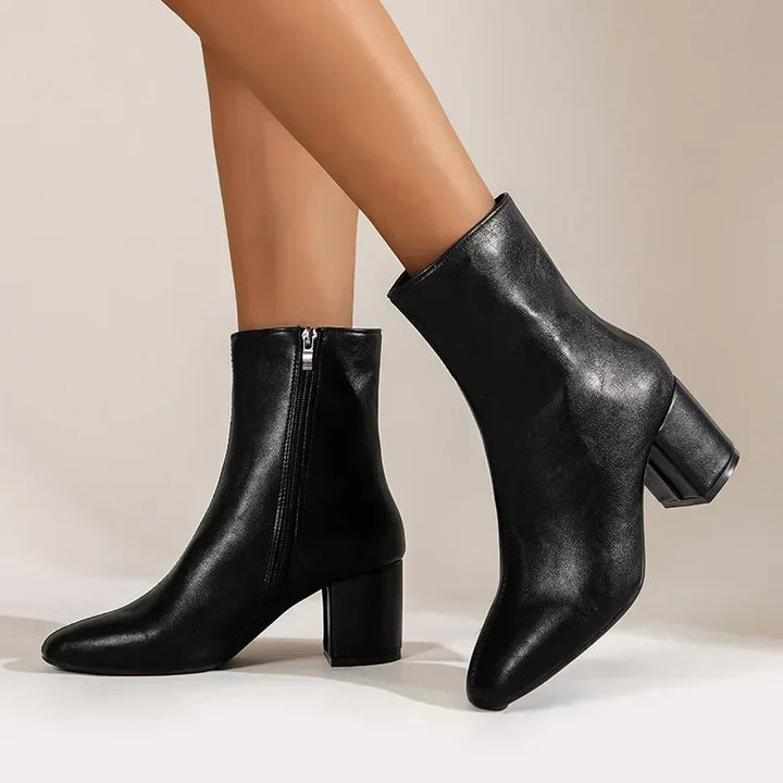 Charlotte | Chaussures pour femme avec fermeture éclair latérale