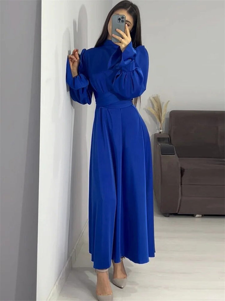 Mariela | Élégante Robe Maxi Majesté Émeraude pour Femmes