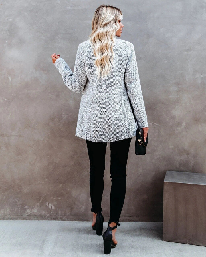 Yvette | Veste en tweed élégante pour la mi-saison pour femme