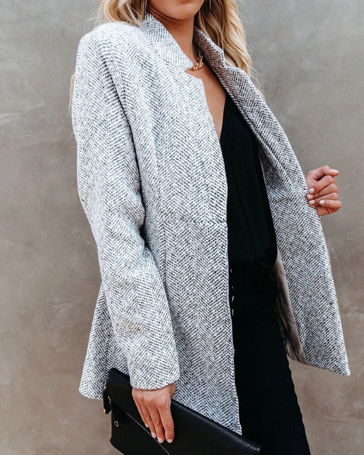 Yvette | Veste en tweed élégante pour la mi-saison pour femme