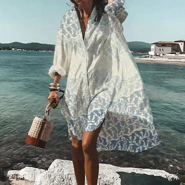 Daenerys | Robe chemise légère de style côtier avec une coupe polyvalente pour femmes