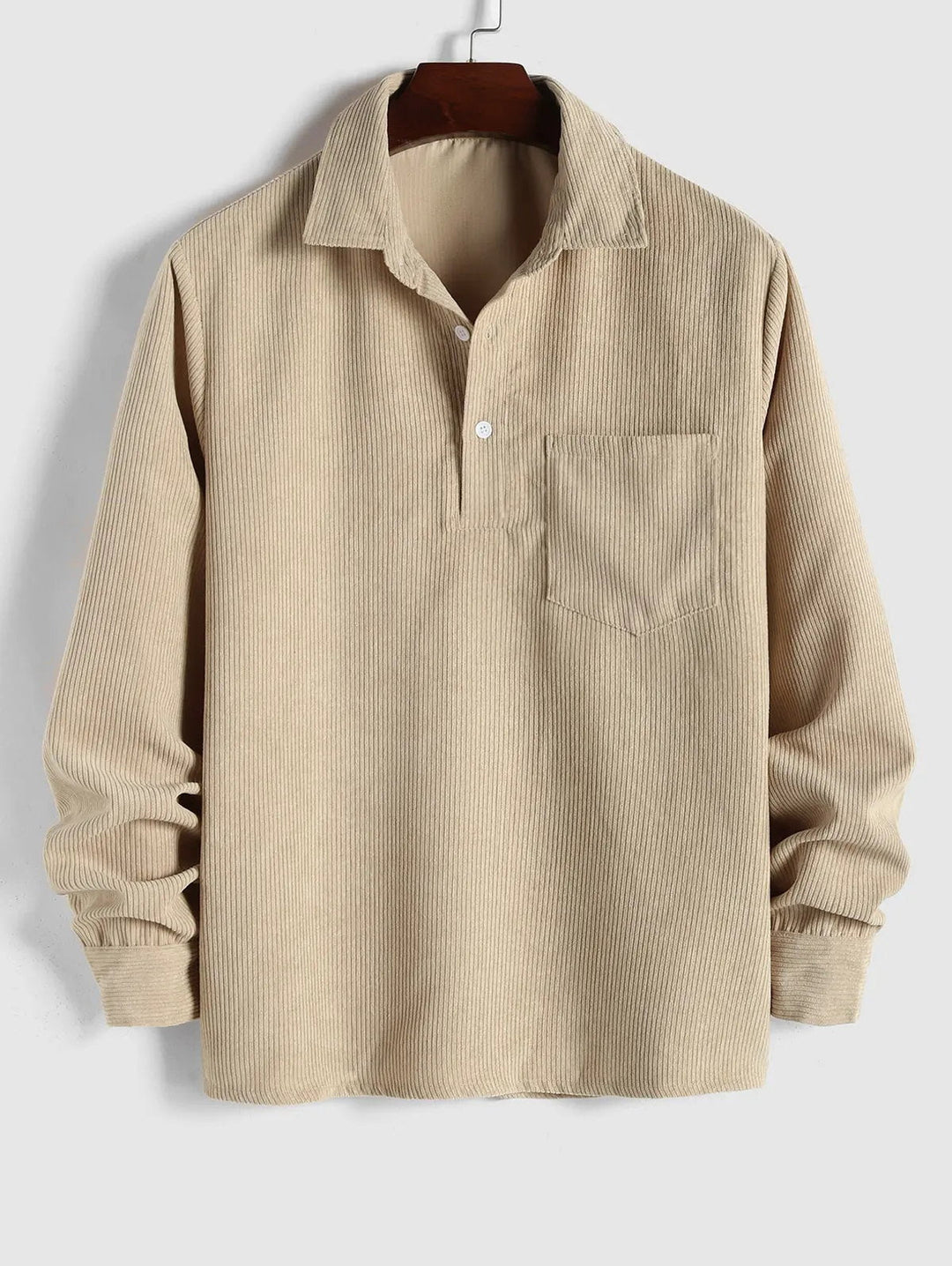 Reese | Pull en Velours Côtelé au Tissu Élégant pour Homme