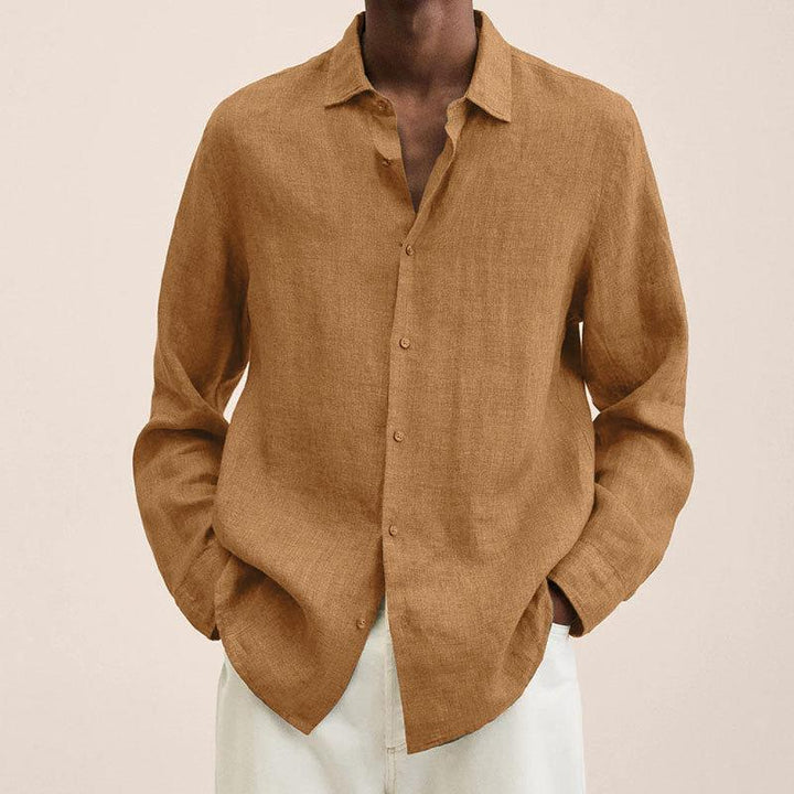 Giovanni | Chemise élégante en lin pour homme