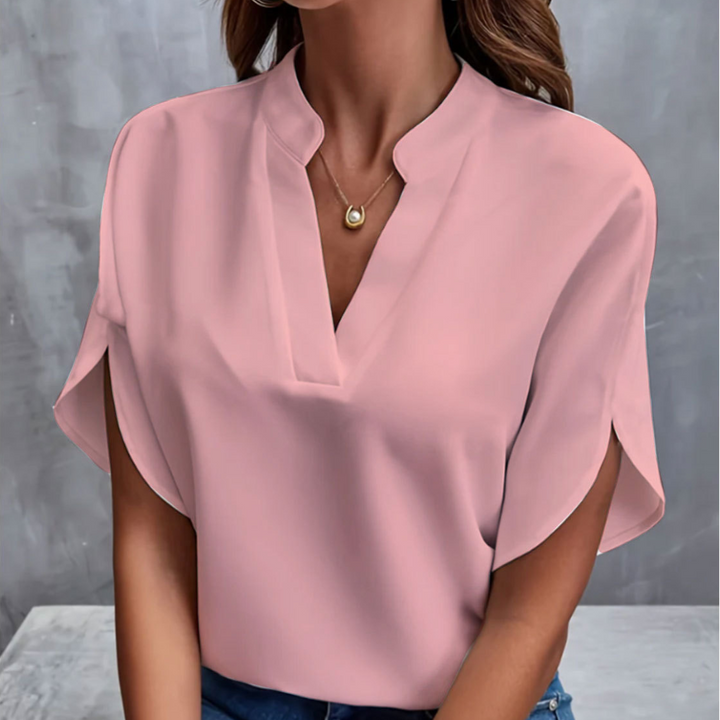 Arlo | Élégante Blouse à Col en V pour Femme