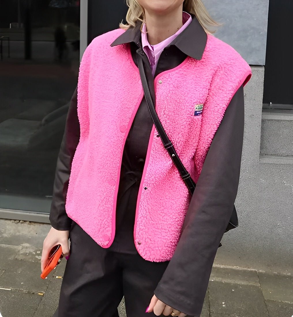 Gilet Femme Sans Manches – Boutonné, Doux et Confortable - Marie Montel