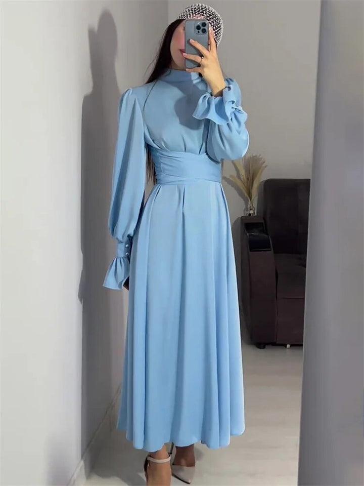 Mariela | Élégante Robe Maxi Majesté Émeraude pour Femmes