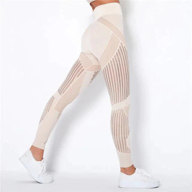 Nadia | Legging de Sport Sculptant avec Lignes pour femmes