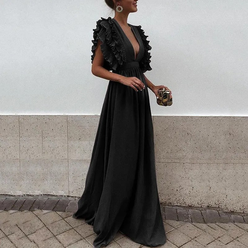 Oona | Robe de soirée longue maxi pour femme