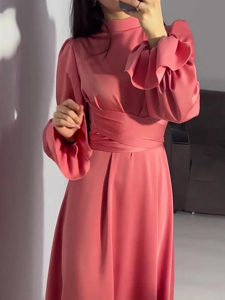 Mariela | Élégante Robe Maxi Majesté Émeraude pour Femmes