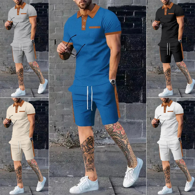 Alessandro | Ensemble Polo Shirt et Short Confort Luxe pour Homme