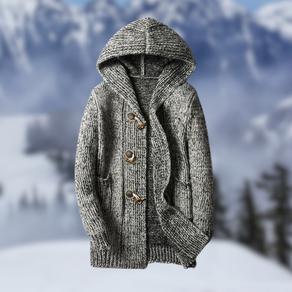 Yunus | Gilet à Capuche d'Automne au Style Tendance pour Homme