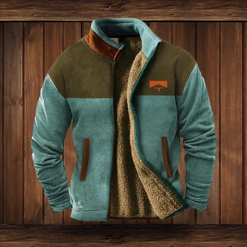 Maceo | Veste d'automne au style chaleureux pour homme