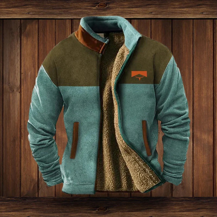 Maceo | Veste d'automne au style chaleureux pour homme