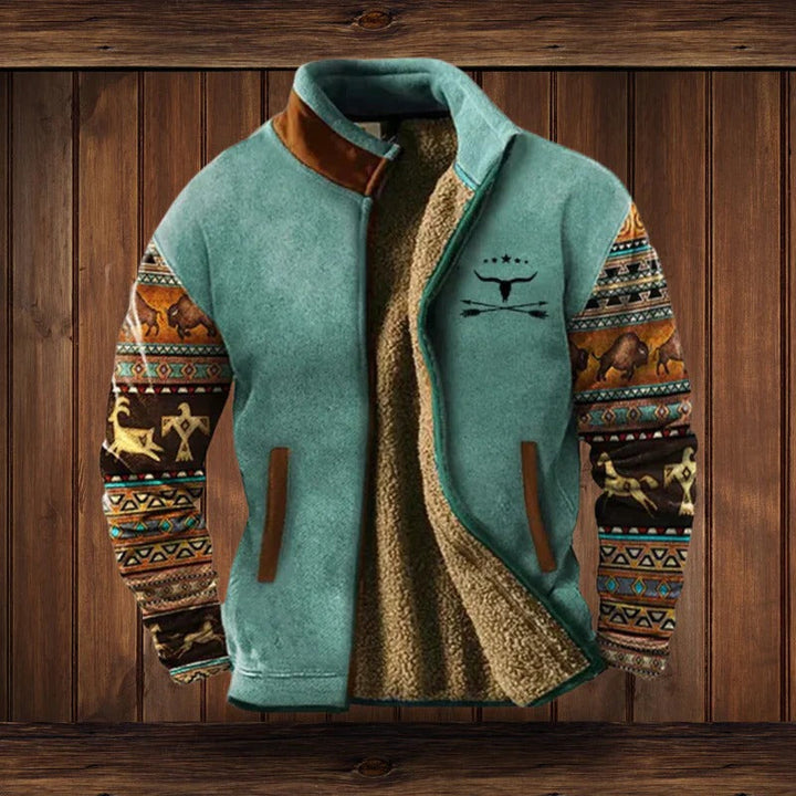 Maceo | Veste d'automne au style chaleureux pour homme